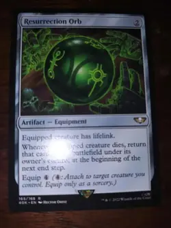 Resurrection Orb Universes Beyond: Warhammer 40000 Regular - Image 1