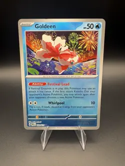 Goldeen 020/131 Holo Master Ball Pattern Prismatic Evolutions 2025 Pokemon NM - Image 1