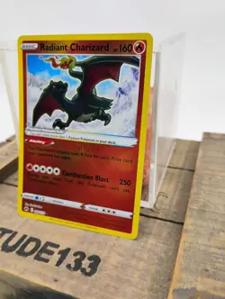 Pokemon TCG - Radiant Charizard 20/159 - Crown Zenith - Radiant Rare - NM - Image 2