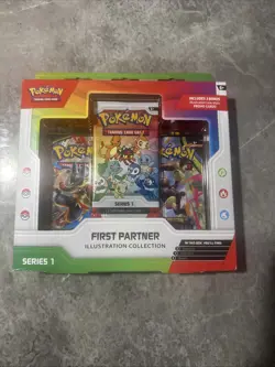 Pokemon First Partner Series 1 Illustration Collection New - Image 1