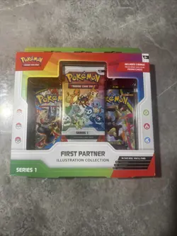 Pokemon First Partner Series 1 Illustration Collection New - Image 2