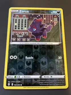 ZORUA REVERSE - POKEMON 102/203 EB07 EVOLUTION CELESTE NEUF FR - Image 1