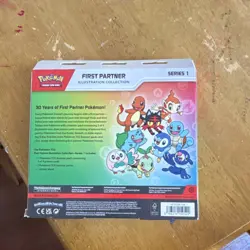 Pokemon First Partner Illustration Collection Series 1 Box Promo Sticker - Image 2