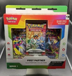 🔥🔥 Pokemon TCG First Partner Illustration Collection Series 1 New Sealed 🔥🔥 - Image 2