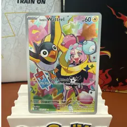 The Pokemon Company Iono's Kilowattrel Sv09 163/159 Illustration Rare Holo - Image 1
