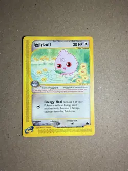 Pokemon TCG Igglybuff Skyridge 67/144 Regular Common WOTC - Image 1