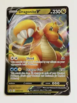 Dragonite V SWSH154 SWSH: Sword & Shield Black Star Promo Pokemon TCG - Image 1