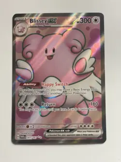 Blissey ex 201/167 Sv06: Twilight Masquerade Ultra Rare Pokemon TCG - Image 1