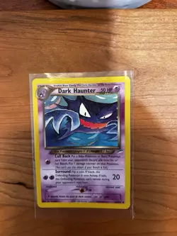 Pokemon Dark Haunter Neo Destiny Uncommon 36/105 Regular 50 HP English Ex - NM - Image 1