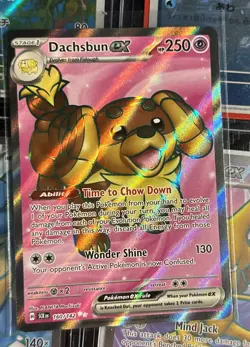 Dachsbun ex 160/142 Full Art Double Rare Pokemon Stellar Crown NM - Image 1