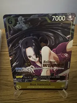 One Piece TCG - BOA HANCOCK - P-115 Release Event - Winner Promo OP15 NM English - Image 1