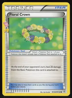 Floral Crown RC26/RC32 Generations: Radiant Collection Pokemon TCG Card - Image 1