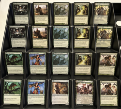 MTG Werewolf Tribal (Green Instant Flash Stompy) 40-Card Deck Pack|Just Add Land - Image 1