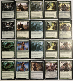 MTG Werewolf Tribal (Green Instant Flash Stompy) 40-Card Deck Pack|Just Add Land - Image 3