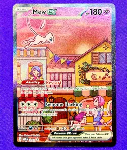 Mew ex 053 Alternate Art | Scarlet & Violet 151 UPC Promo Pokemon TCG Card | NM - Image 1