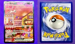Mew ex 053 Alternate Art | Scarlet & Violet 151 UPC Promo Pokemon TCG Card | NM - Image 3