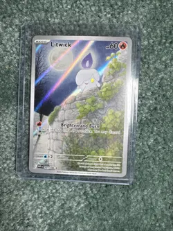 Pokemon TCG Litwick Card 101/086 White Flare - Image 1