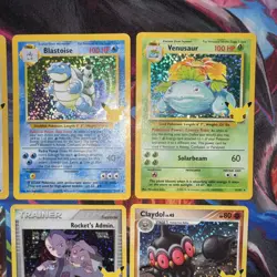 Pokemon Celebrations Cards EX, V, Promo & Others Lot (9) S&S 25th Ann Mixed Holo - Image 4