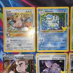 Pokemon Celebrations Cards EX, V, Promo & Others Lot (9) S&S 25th Ann Mixed Holo - Image 5