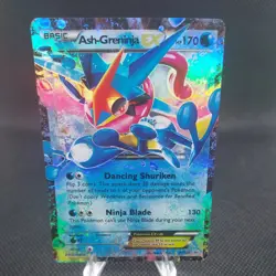 (NM) Ash-Greninja EX XY133 Pokemon Card Black Star Promo - Image 1