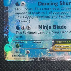 (NM) Ash-Greninja EX XY133 Pokemon Card Black Star Promo - Image 4