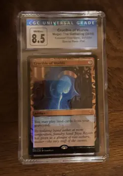 Crucible of Worlds Masterpiece Series: Kaladesh Inventions Foil : Graded CGC 8.5 - Image 1
