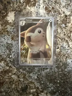 Pokemon Journey Together Furret Illustration Card 168/159 Rare NM Condition - Image 1