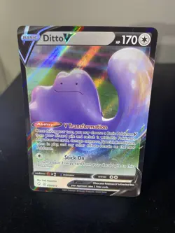 Ditto V Shining Fates #050/072 Pokemon Ultra Rare - Image 1