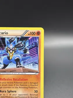 Pokemon TCG Lucario 64/99 Holo Rare Next Destinies - Image 2