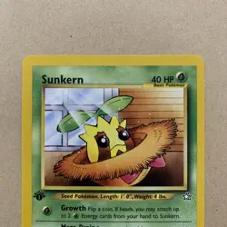 Pokemon TCG Sunkern Neo Genesis 78/111 Regular 1st Edition Common Near Mint NM - Image 2