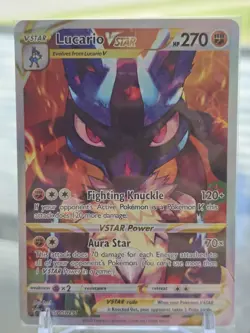 SEALED Lucario VStar SWSH291 Sword & Shield Promo Holo Pokemon Card NM - Image 1