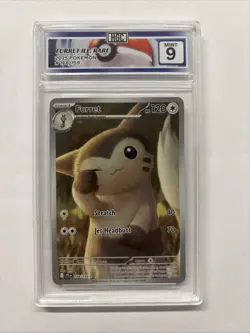 2025 Pokemon Furret Illustration Rare #168 HGC 9 (sb4) - Image 1