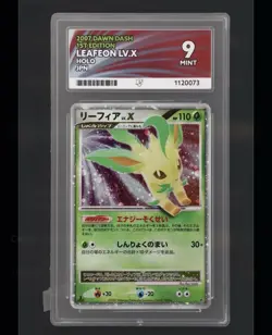 Pokemon Leafeon lv x DP4 Dawn Dash 1st Edition ACE 9 Japanese SWIRL - Image 1