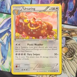 Pokemon Ursaring RC16/RC25 Radiant Collection Holo 130 HP - Image 1