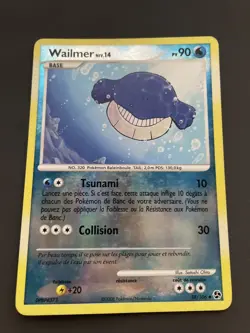 WAILMER REVERSE - POKEMON 58/106 D&P DUELS AU SOMMET TRES BON ETAT FR - Image 1