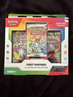 Pokemon First Partner Illustration Collection Series 1 Promo Booster Box - Image 1