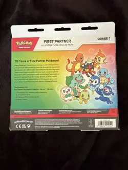 Pokemon First Partner Illustration Collection Series 1 Promo Booster Box - Image 2