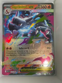 Mega Charizard X ex 013/094 Double Rare Phantasmal Flames Pokemon NM - Image 1