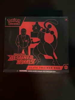 Pokemon TCG Destined Rivals Elite Trainer Box ETB - Factory Sealed - Image 1