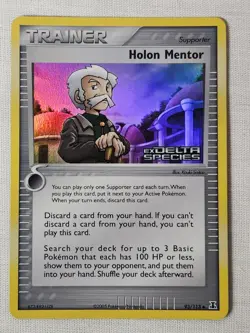 NM Holon Mentor - Reverse Holo #93 Delta Species Pokemon TCG - Image 1