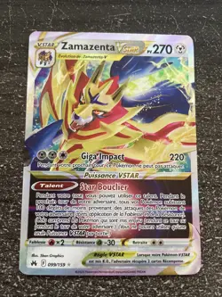 ZAMAZENTA VSTAR - POKEMON 099/159 EB12.5 ZENITH SUPREME NEUF FR - Image 1