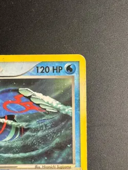 2003 Pokemon Kyogre ex 001 Black Star promo Non Holo NO DOT CODE - Very Rare - Image 4