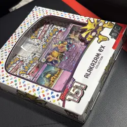 Pokemon TCG Scarlet and Violet - 151 Alakazam ex Collection Box Factory Sealed 820650855269 - Image 4
