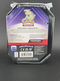 Pokemon Triple Header Tin Dragon Back Tyranitar Factory Sealed - Image 2