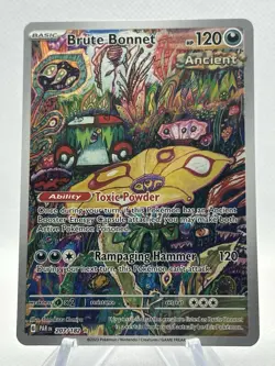 Brute Bonnet 207/182 – Pokemon TCG Paradox Rift – Secret Rare Holo – NM/Mint! - Image 1