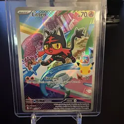 Pokemon TCG first partner Lot 3 Rowlet Litten Popplio - Image 2