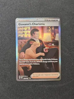 Pokemon TCG Scarlet & Violet 151 Giovanni's Charisma 204/165 - Image 1