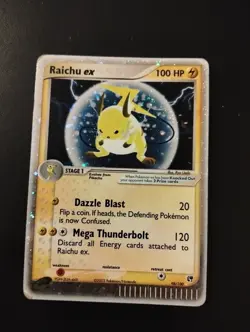 Lotto Carte Pokemon Raichu ex 98/100 EX Sandstorm inglese tempesta di sabbia - Image 1