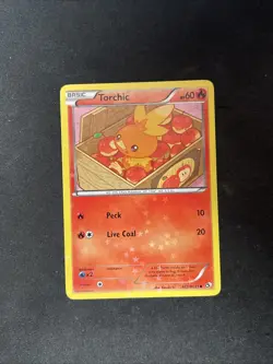 Torchic Holo # RC5/RC25 Legendary Treasures Radiant Collection 2013 Pokemon D1 - Image 1