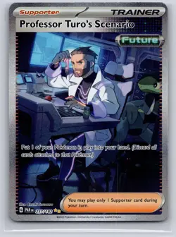 Professor Turo's Scenario 257/182 Paradox Rift Pokemon NM - Image 1